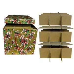  Large Three Layer Candy Cane Christmas Ornament Box: Home 