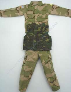 BBI Persian Gulf Camo. Uniform/Tactical Vest Set  