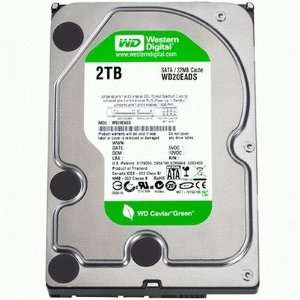  Western Digital Caviar Green WD20EADS Hard Drive   2TB 