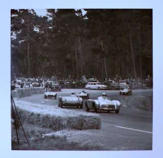 1956 Pebble Beach Road Race Photo Print 550 Spyder Crosley OSCA Cooper 