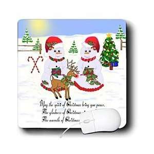  All Things Christmas Designs   Christmas Spirit   Snowmen and Verse 