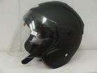 THH TS 39 # 8 Matte Black Helmet DOT Approved Quick Release Shield 