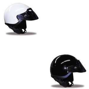  THH T 7 Open Face Helmet X Large  White: Automotive