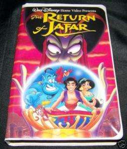 The Return of Jafar 1994 VHS Disney Movie 765362237036  