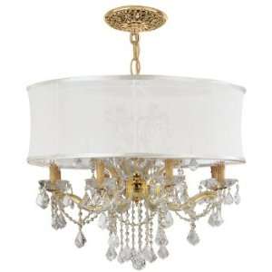By Crystorama Lighting Maria Theresa Collection Gold Finish 8 Lights 