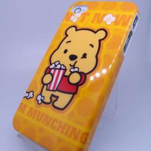 Winnie The Pool Hard Cover Case for Apple iphone 4 & 4S NEW  