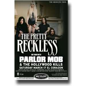  The Pretty Reckless Poster   Concert Flyer   The Medicine 