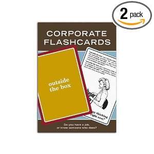 Knock Knock Flashcards Corporate (Pack of 2)