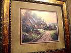 Thomas Kinkade Peaceful Retreat Framed Country Picture  