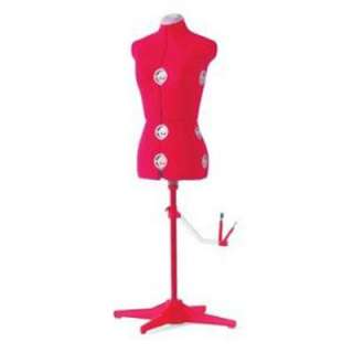 Singer Sewing Co   DF151 Red Dress Form Large 037431880529  