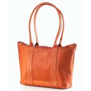  Clava 988 Zip Top Shopper   Vachetta Tan