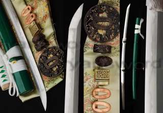   QUALITY tempered+abrasive sanmai JAPANESE SAMURAI SWORD KATANA #1518