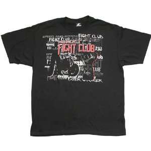   Strength Fight Club Mens Short Sleeve Casual Shirt   Black / 2X Large