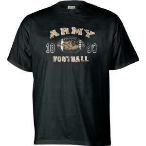  Army Black Knights Legacy Football T Shirt: Sports 