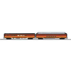  Lionel O Scale 18 inch Passenger Set 2 Pack Milwaukee Road 