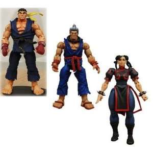   Mode Series 2 Set   Ryu, Chun Li & Akuma   Ages 14+ Toys & Games