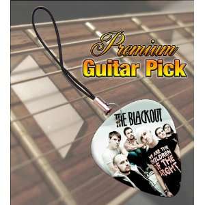  The Blackout Premium Guitar Pick Phone Charm: Musical 