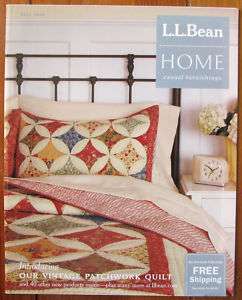 Bean Home Catalog Fall 2008 Furniture Bed Quilt  