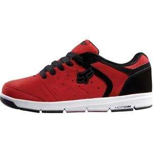  Fox Racing Motion Atmis Shoes   9.5/Red/Black Automotive
