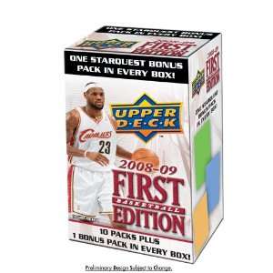2008/9 Upper Deck First Edition NBA Blaster (11 Packs):  