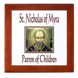  St. Nicholas of Myra Kids Keepsake Box by CafePress: Baby