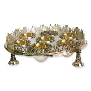   Passover Seder Plate with Stand and 3D Exodus Scene: Everything Else