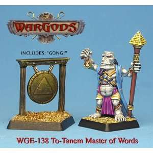   Wargods Of Aegyptus To tanem Master Of Words With Gong Toys & Games