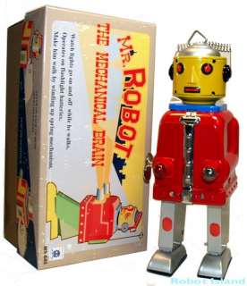 Mr. Robot The Mechanical Brain Windup Red NEW!  