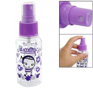   75ML Purple Clear Plastic Makeup Spray Bottle: Health & Personal Care