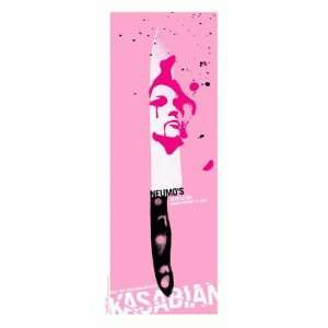  Kasabian Seattle Original Concert Poster SIGNED STILES 