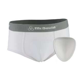   : McDavid Classic PeeWee Brief with Soft Foam Cup: Sports & Outdoors