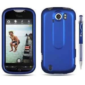  BLUE Rubber Touch Snap On Phone Protector Hard Cover Case 