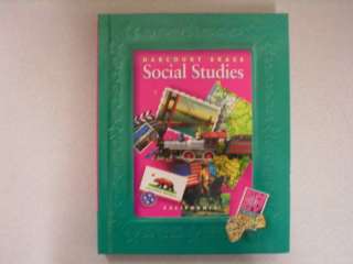   Brace Social Studies CA Grade 4 Textbook NEW 9780153097874  