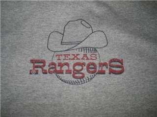 Texas RANGERS 1970s Throwback Logo Shirt Large  