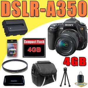  Sony Alpha DSLRA350 14.2MP Digital SLR Camera w/ Sony DT 
