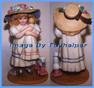Jan Hagara Figurine MARY Doll SHEEP Figure Farm Dolls  