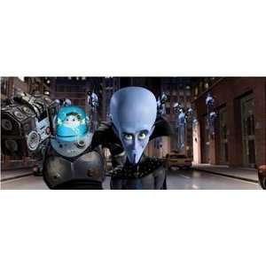 Megamind and Minion DreamWorks Animation Fine Art Paper Giclee:  