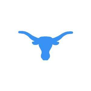  Longhorns Texas LIGHT BLUE Vinyl window decal sticker 