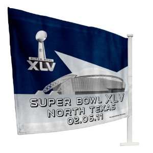  NFL Super Bowl XLV North Texas 2011 Truck Flag: Sports 