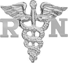 NursingPin   Registered Nurse RN Diamond Nursing Graduation Pin in 