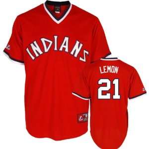  Bob Lemon Cleveland Indians Cooperstown Replica Jersey 