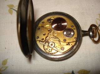 ANTIQUE SWISS TELLUS 1900 RARE ORIGINAL Pocket Watch  