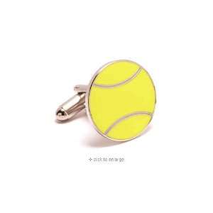  Tennis Themed Executive Cufflinks w/Jewelry Box Sports 