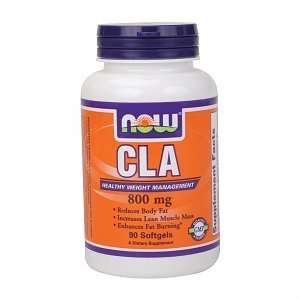NOW Foods NOW Foods CLA (Conjugated Linoleic Acid), 800mg, Softgels 90 