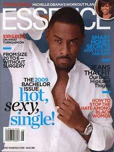Essence Magazine: *Idris Elba* August 2009  