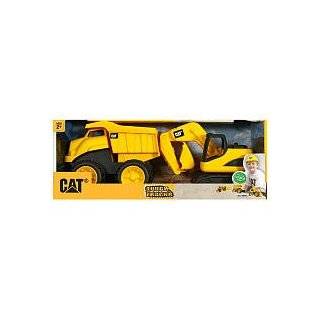   Construction 8 Tough Tracks 2 Pack Dump Truck And Excavator