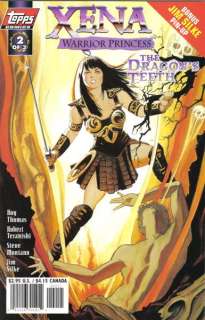 Xena The Dragons Teeth Comic Book #2 Art Cover 1998 NM  