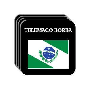  Parana   TELEMACO BORBA Set of 4 Mini Mousepad Coasters 