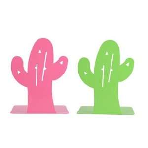  Cactus Bookend, Light Pink