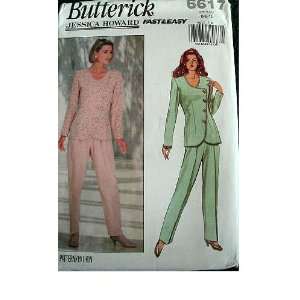   HOWARD BUTTERICK FAST & EASY PATTERN 6617 Arts, Crafts & Sewing